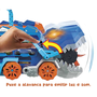 T-Rex Transportador Hot Wheels City Ultimate Mattel 
