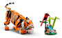 Tigre Majestoso Lego Creator 3 em 1