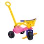 Triciclo Fofinha com Empurrador Rosa Xalingo 