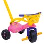 Triciclo Fofinha com Empurrador Rosa Xalingo 