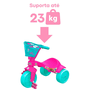 Triciclo Infantil Com Cestinha LOL Xalingo