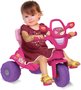 Triciclo Tonkinha Passeio e Pedal Rosa 3 em 1 Bandeirantes