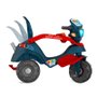 Triciclo Velobaby com Capota Passeio e Pedal Azul Bandeirantes 
