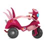 Triciclo Velobaby com Capota Passeio e Pedal Pink Bandeirantes