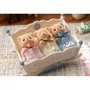 Trigêmeos Urso Biscoito Dorminhocos Sylvanian Families Epoch 