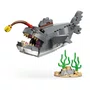 Tubarão Feroz com Baú de Tesouro Lego Creator 3 em 1