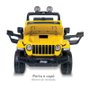 Veículo Elétrico Infantil Jeep Wrangler Amarelo R/C 12V Bandeirante