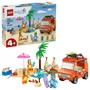 Viagem de Carro em Família e Praia de Bluey Lego Bluey 