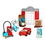 Visita do McQueen a Garagem do Doc Lego Duplo