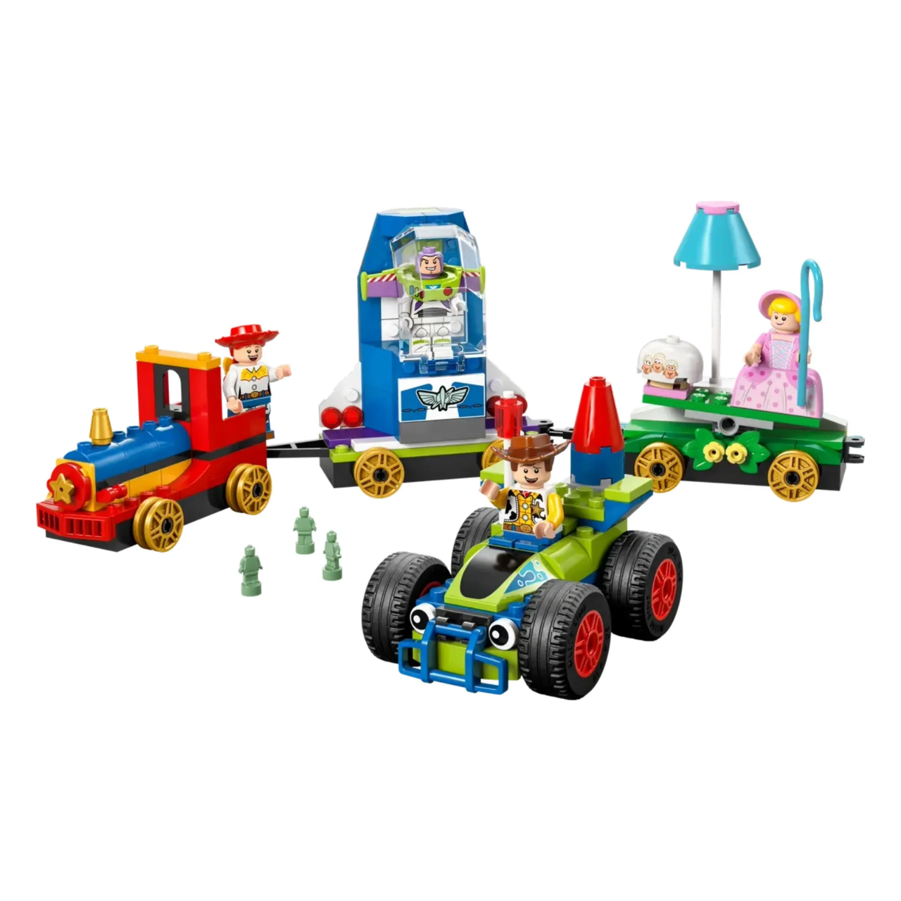Trem de Celebração e Carro RC Toy Story Lego Disney Trem de Celebração e Carro RC Toy Story Lego Disney
