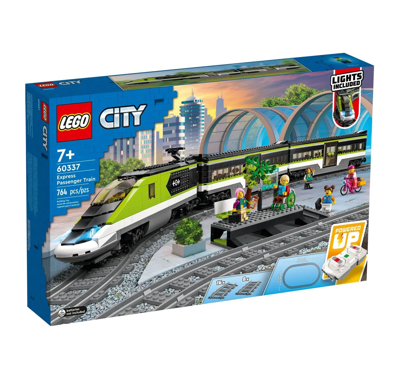 Trem de Passageiros Expresso Lego City - Fátima Criança