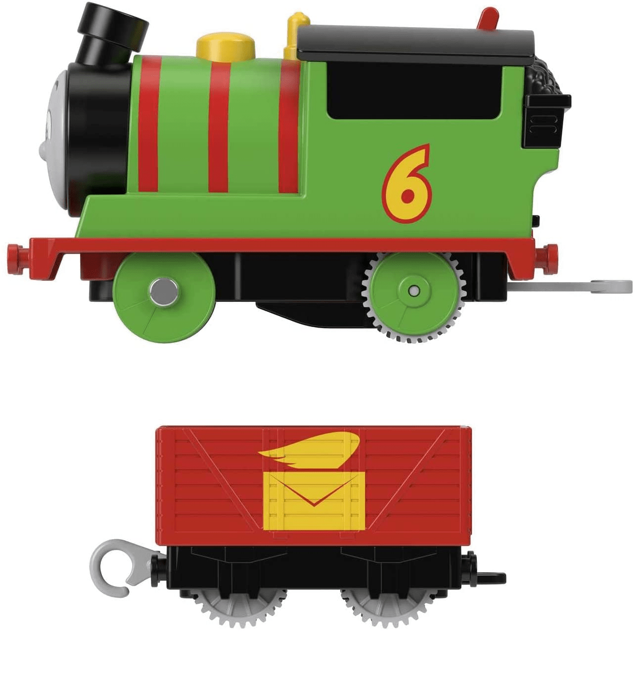 Trenzinho Thomas e Percy Fisher Price na Patrulha Presentes