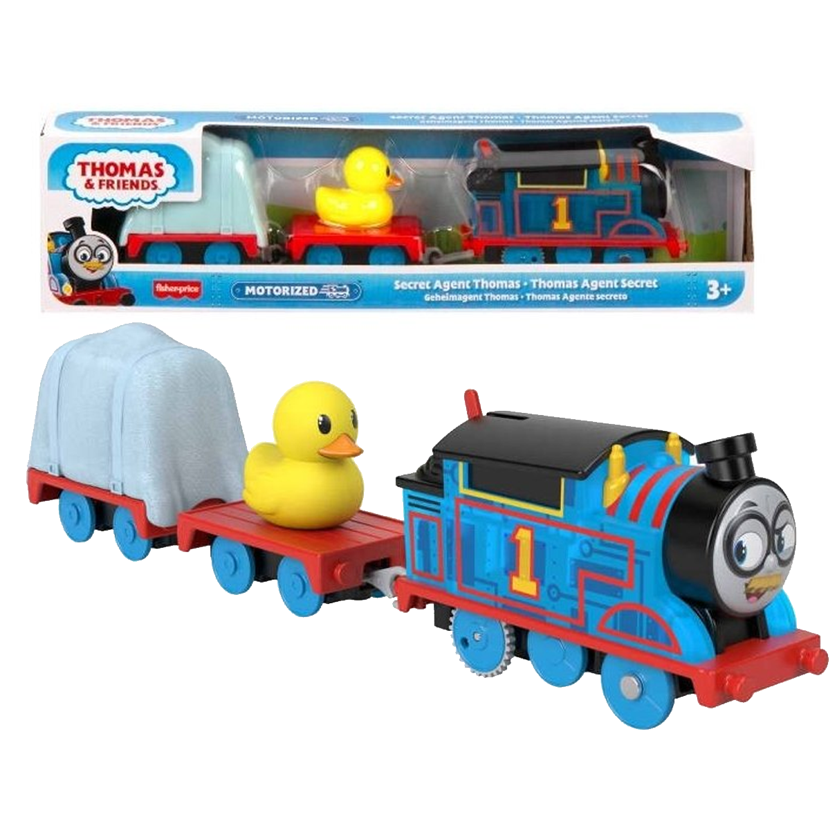 Trenzinho Motorizado Thomas Agente Secreto Thomas e Seus Amigos  Fisher-Price Mattel - Fátima Criança