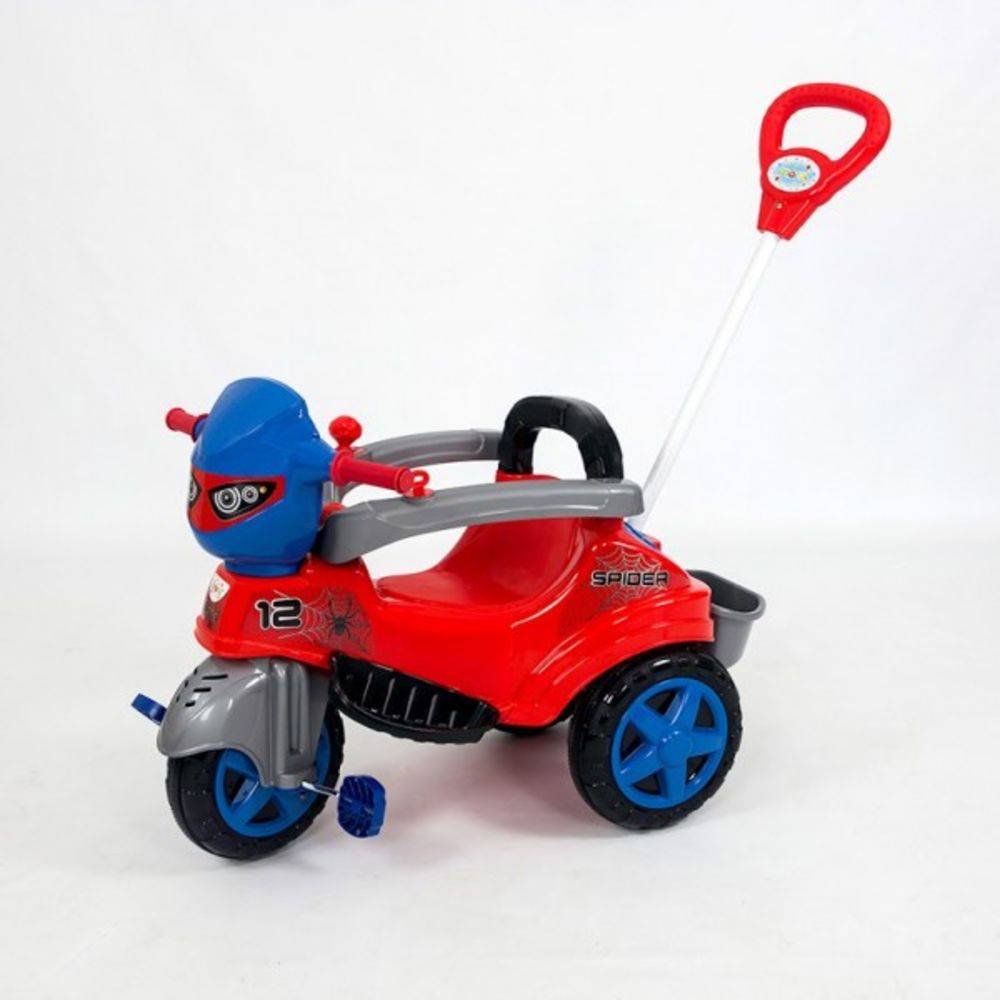 Triciclo Motoca Velotrol Para Crianças Infantil Velocípede Empurrador  Dinossauro