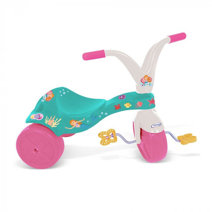 Triciclo Infantil Velocita Classic Rosa - Calesita 994