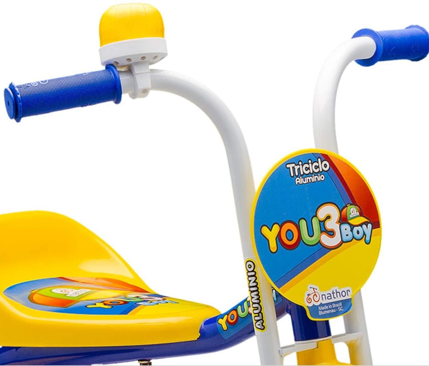 Triciclo Motoca Velotrol Infantil Com Pedal Nathor