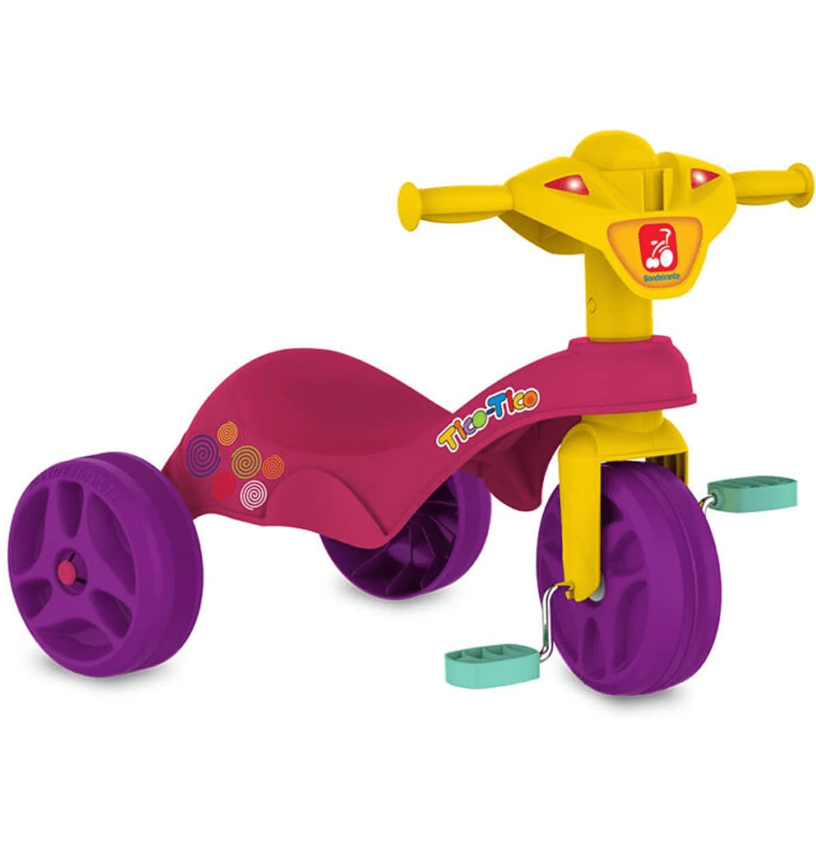 Triciclo Motoca Infantil Menino Menina Dinossauro Magic Toys