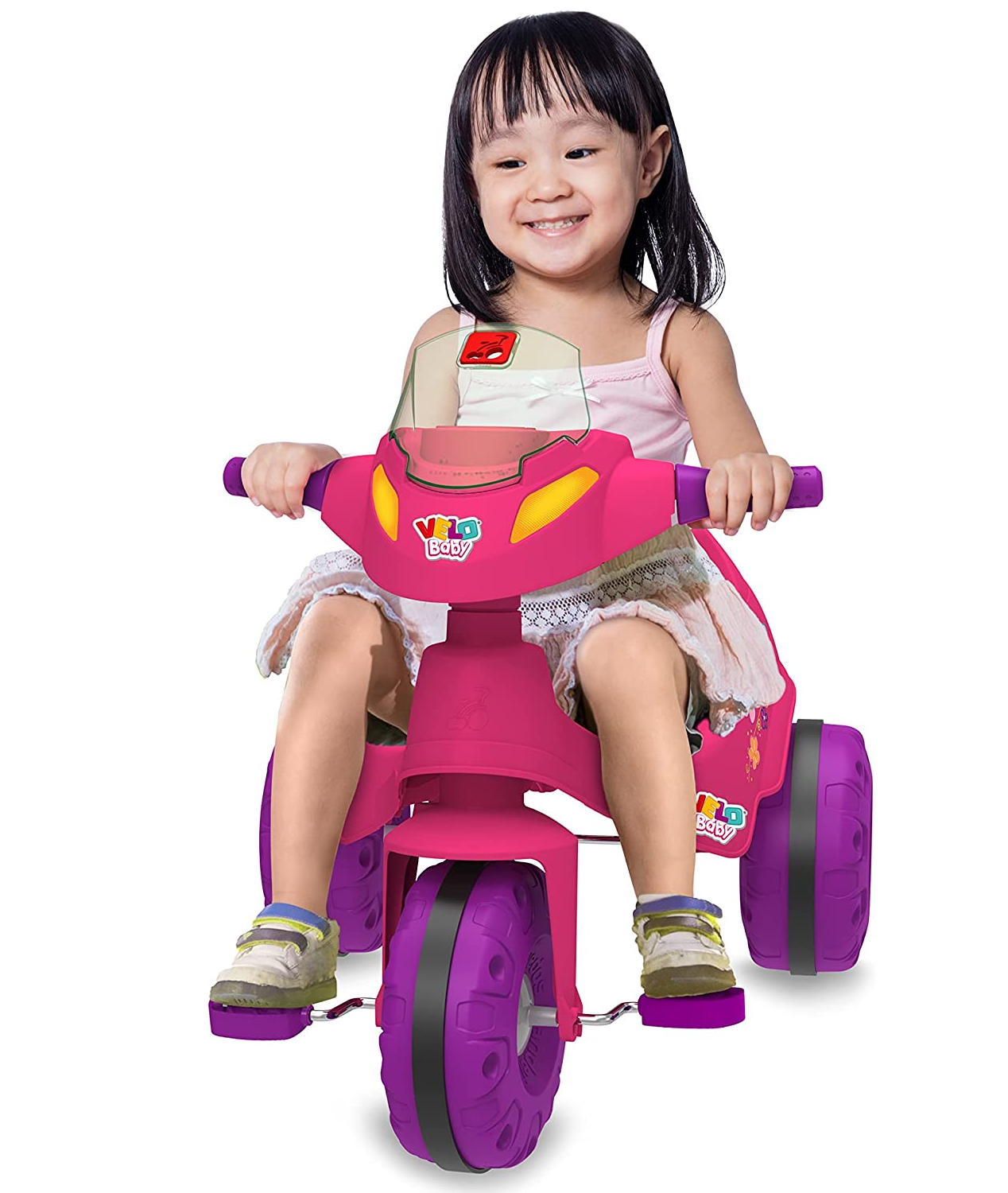 Triciclo Motoca Infantil Meninas You 3 Girl Rosa Nathor - Velotrol