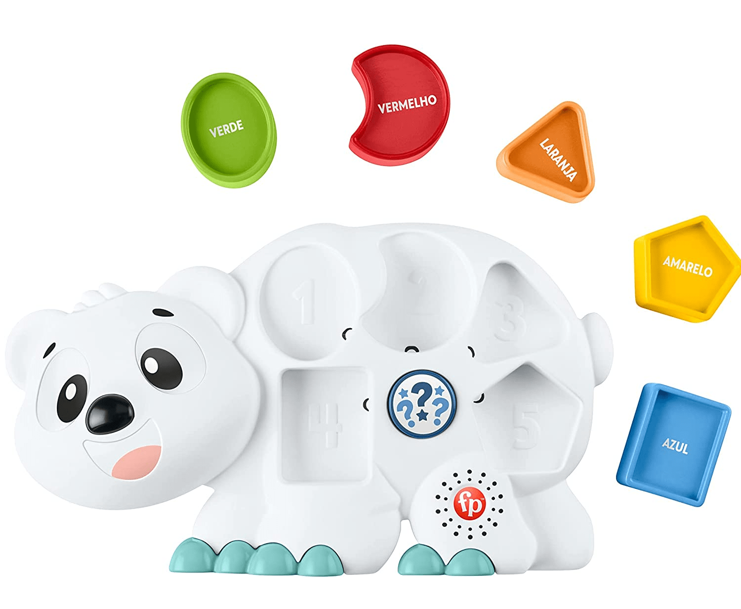 Urso Polar Figuras Coloridas Fisher-Price Mattel - Fátima Criança