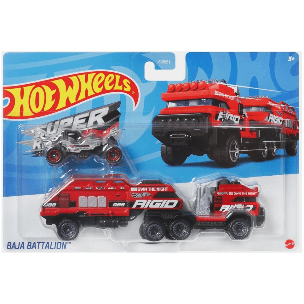 Carro de corrida HOT WHEELS 2 em 1 (Idade mínima recomendada: 5 anos)