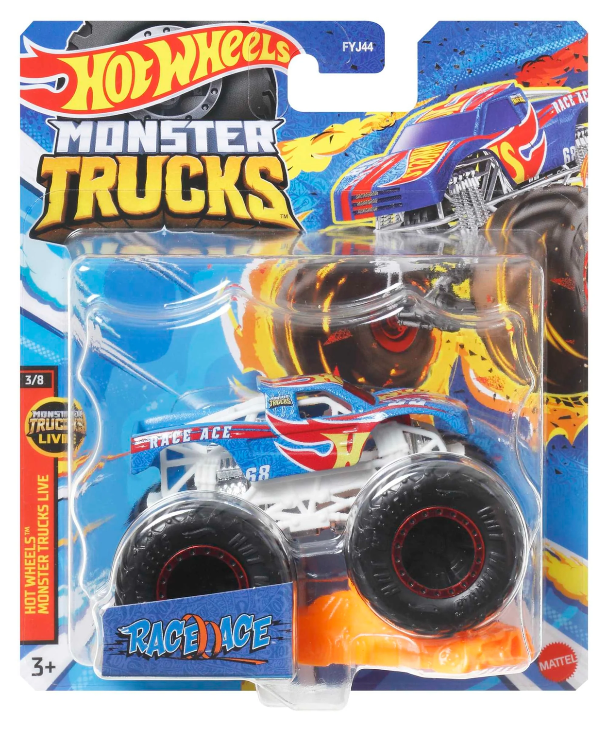 Carrinho Hot Wheels - Monster Trucks - Sortido - 1:64 - Mattel