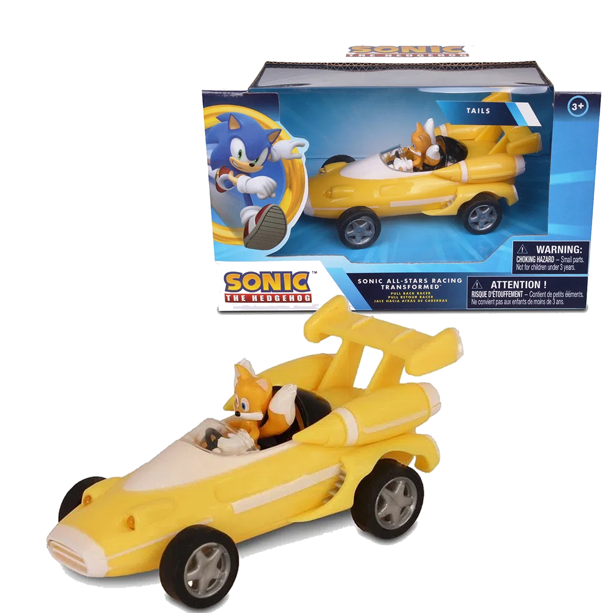 Tails De Pelúcia Amarelo Amigo Do Sonic Lançamento