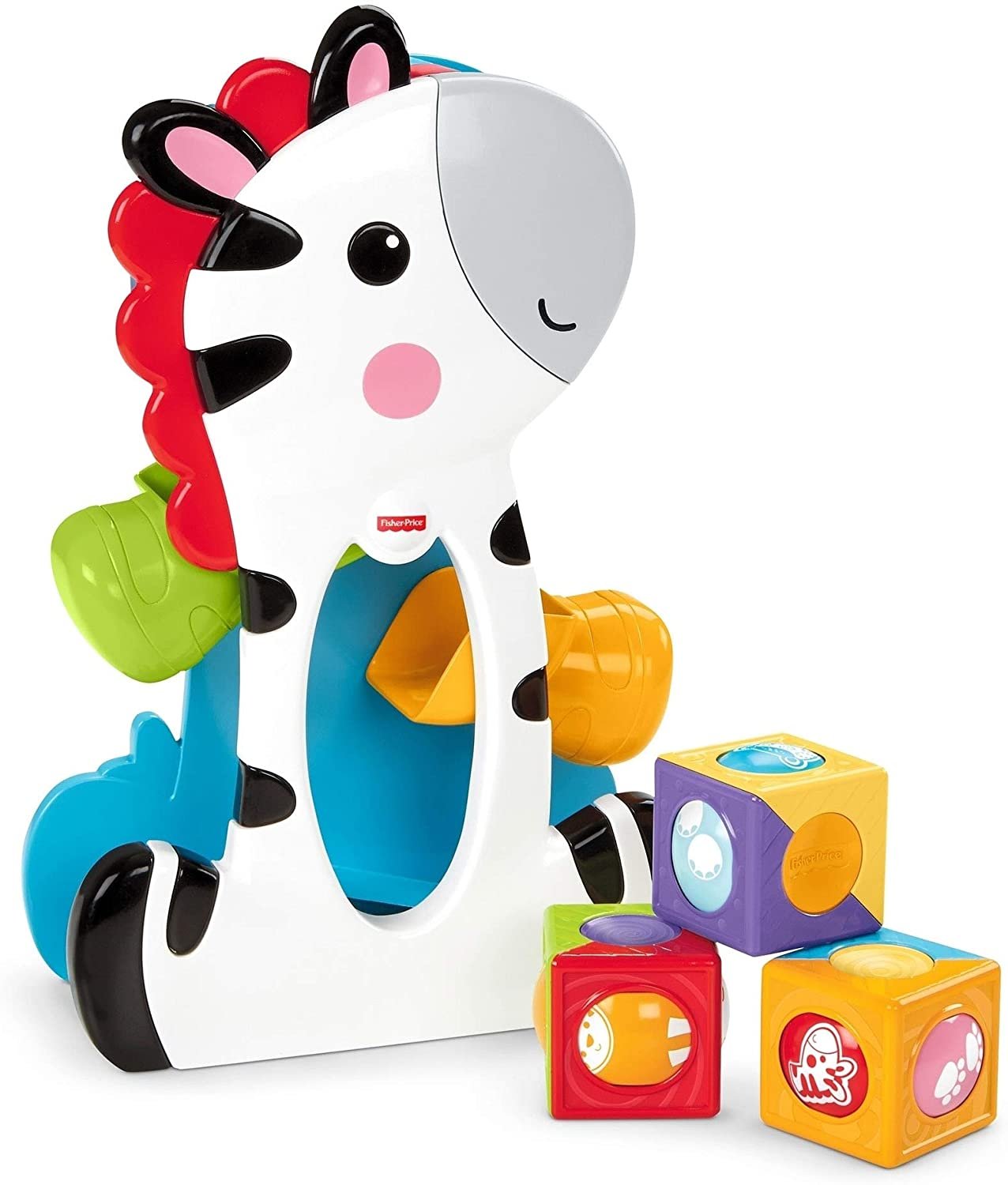 Zebra Blocos Surpresas Fisher-Price Mattel